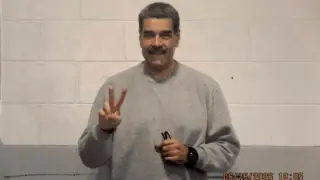 Maduro posts first images from U.S. detention after abduction