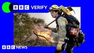 Satellite images reveal two major California wildfires threatening Simi Valley and Channel Islands