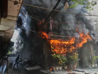Devastating Delhi hotel blaze claims 21 lives, 18 foreign nationals among victims