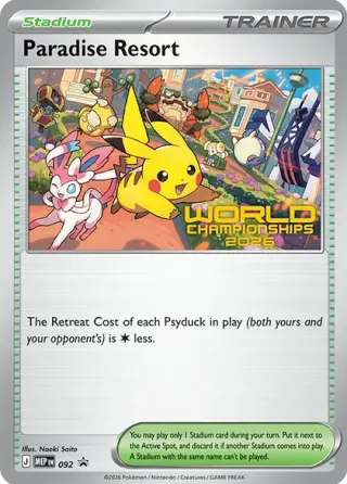 Worlds 2026 Promos and Plush Unveiled for Pokémon XP Event