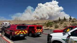 Hawk Fire Near Reno Triggers Mass Evacuations as Firefighters Battle Blaze