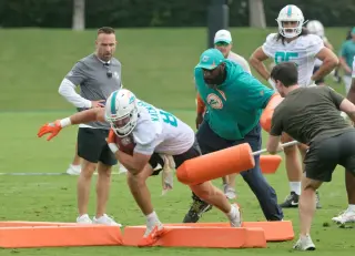 Dolphins breeze through red-zone work as minicamp ends, with rookie Coleman Jr. rising