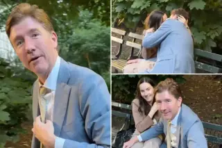 Manhattan law partner placed on leave after Central Park kiss video goes viral