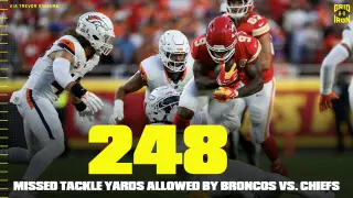 Broncos Record Historic Missed-Tackle Night in Chiefs Loss