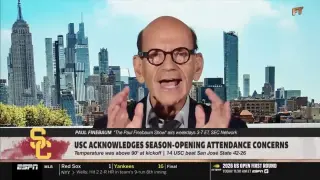 Finebaum Calls USC Attendance Statement AI-Generated