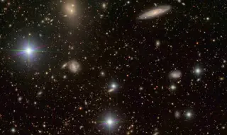Rubin Observatory Debuts Deep-Sky Mosaic Covering 500,000 Galaxies