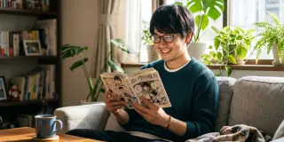 Paper Reading Eases Brain Load Even in Manga, Neuroimaging Shows