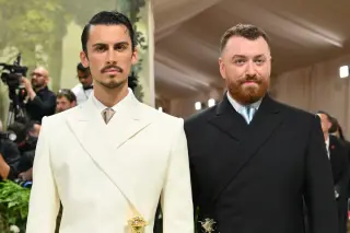 Sam Smith reveals engagement to designer Christian Cowan