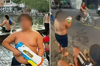 Paris teen 'Customs Officer Hamza,' 14, arrested twice in a week for water-gun stunts