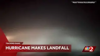 Hurricane Isaias lands near Destin, Florida, before weakening to Category 1