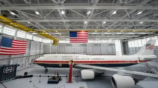 Qatari Gifted 747 Debuts as Air Force One, But It’s an Interim VIP Transport