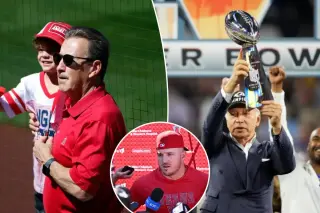 Trout signals loyalty as Angels change hands to Kroenke