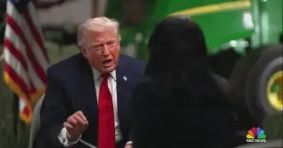 Welker Reveals Trump’s ‘Rain Disrupts’ Exit Line From Meet the Press