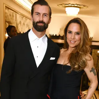 Mel C Weds Chris Dingwall in Victoria Beckham-Designed Dresses, with a Borrowed Touch