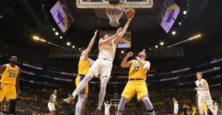 Lakers’ cap space evaporates after free-agent spree, hard cap looms