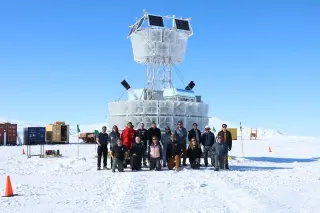 Antarctic Ice Enables Breakthrough Detector for Ultra-High-Energy Particles