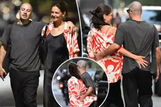 Katie Holmes Sparks Romance Speculation With Artist Jason Bard Yarmosky After PDA-Filled NYC/Long Island Dates