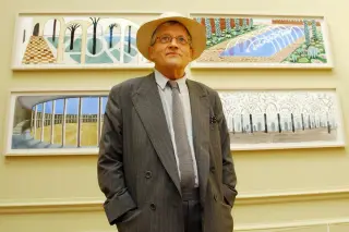 David Hockney’s private funeral honors a lifetime of art