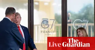 Meloni condemns Trump’s ‘begged for a photo’ claim at G7