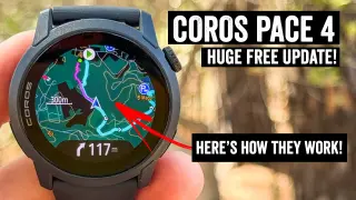 Coros Pace 4 Unlocks Full Offline Mapping in Firmware Update
