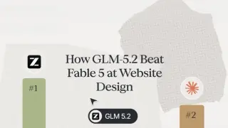 GLM-5.2 Tops Crowdsourced HTML Design Benchmark, Beats Claude Fable 5