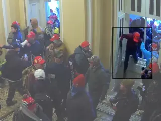 Pentagon counterterrorism hire filmed entering Capitol during Jan. 6 riot