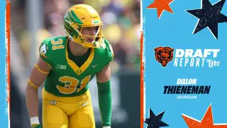Bears land versatile Oregon safety Dillon Thieneman at No. 25