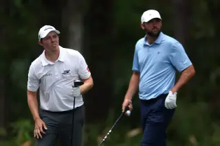 Caddie’s calm line helps Fitzpatrick edge Scheffler in RBC Heritage playoff