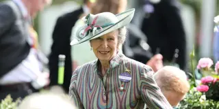 Princess Anne Shines at Royal Ascot Day One in a Kaleidoscopic Ensemble