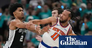 Brunson's clutch finish lifts Knicks past Spurs in Game 1 of the Finals