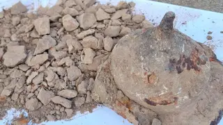 1,800-year-old Vandal shield boss hides cremated remains in Polish junkyard