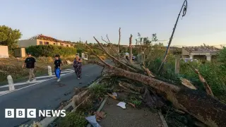 Tornado tears through French village, injuring dozens and damaging hundreds of homes