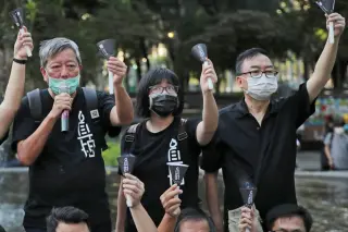 HK Tiananmen vigil organizers convicted under national security law