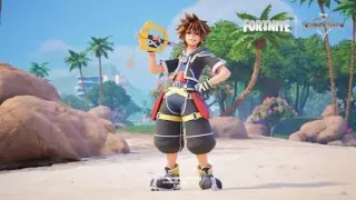 Sora Arrives in Fortnite as Kingdom Hearts Crossovers Continue