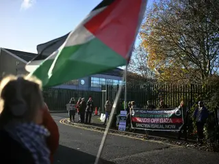 UK court sentences Palestine Action activists for Elbit Systems raid, labelled a terrorist act