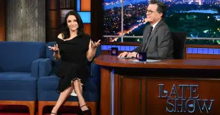 Selina Meyer’s Veep-Written Roast Takes The Late Show Curtain Call