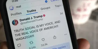 SF Files Suit Over Truth Social’s Pay-to-Priority Posts