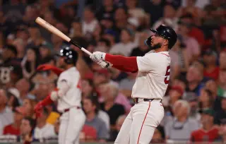 Durbin's Grand Slam, Abreu's Two-Homer Night Spark Red Sox 14-2 Rout of White Sox