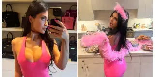 Kylie Jenner Goes Pink for 'Princess Kitty' Birthday Bash