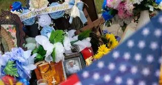 Sons Push for Accountability in Houston ICE Shooting at Memorial Vigil