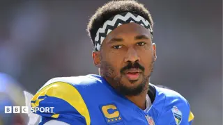Myles Garrett sidelined by knee surgery as Rams face four-week setback