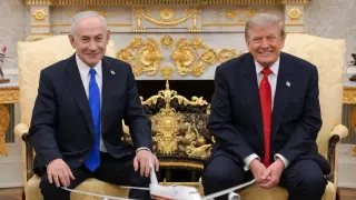 Netanyahu presses Iran strategy in pivotal White House talk with Trump