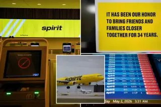 Spirit Airlines abruptly collapses, halting all operations after bailout failure