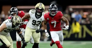 Falcons Crush Saints 45-24 in Historic Rivalry Win