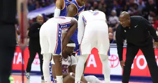 Hukporti's Achilles injury threatens Sixers' center depth