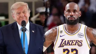 Trump Condemns LeBron James as 'Total Disgrace' After Anthem Warm-Up Stunt