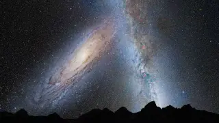 Ancient Merger May Have Tilted the Milky Way by Over 90 Degrees