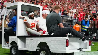 Chiefs' Tyquan Thornton suffers career-threatening ankle injury after 111-yard performance