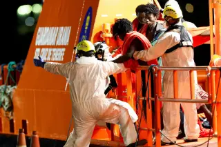 Baby among at least 80 feared dead as migrant boat drifts off Canary Islands