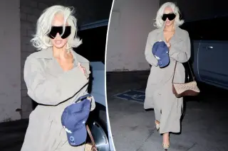 Kardashian Channels Marilyn Monroe with New Platinum Blonde in LA
